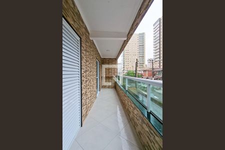 Sacada de casa de condomínio para alugar com 2 quartos, 66m² em Aviação, Praia Grande