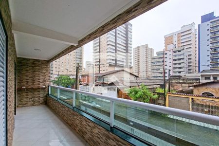 Sacada de casa de condomínio para alugar com 2 quartos, 66m² em Aviação, Praia Grande