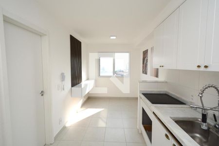 Sala/Cozinha de apartamento à venda com 1 quarto, 27m² em Jardim Cidália, São Paulo