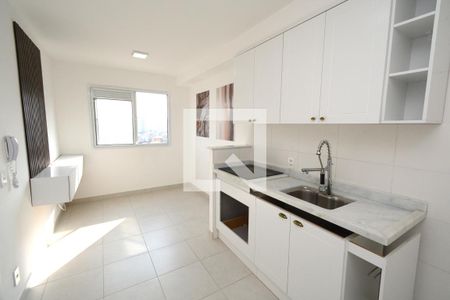 Sala/Cozinha de apartamento à venda com 1 quarto, 27m² em Jardim Cidália, São Paulo