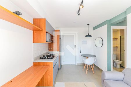 Sala de apartamento para alugar com 2 quartos, 36m² em Jardim Caravelas, São Paulo