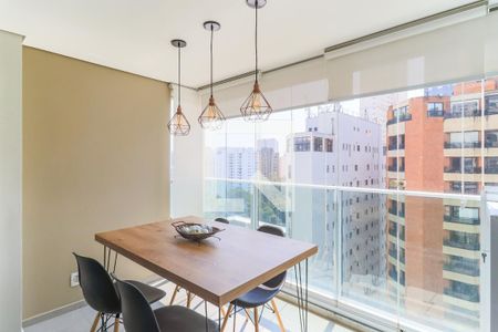 Varanda de apartamento para alugar com 1 quarto, 37m² em Cidade Monções, São Paulo
