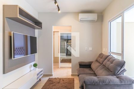 Sala de apartamento para alugar com 1 quarto, 37m² em Cidade Monções, São Paulo