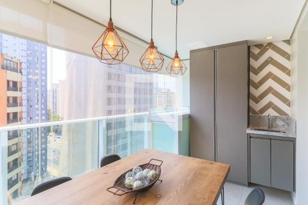Varanda de apartamento para alugar com 1 quarto, 37m² em Cidade Monções, São Paulo