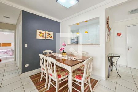 Sala de apartamento para alugar com 3 quartos, 110m² em Vila Luis Antônio, Guarujá