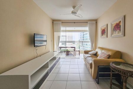 Sala de apartamento para alugar com 3 quartos, 110m² em Vila Luis Antônio, Guarujá