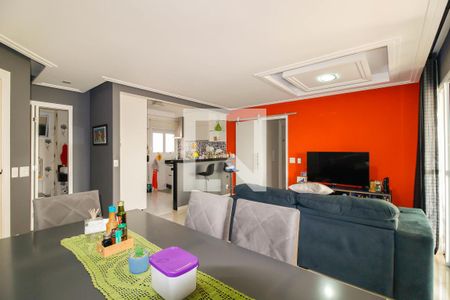 Sala de apartamento à venda com 3 quartos, 107m² em Chácara Califórnia, São Paulo