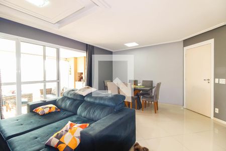 Sala de apartamento à venda com 3 quartos, 107m² em Chácara Califórnia, São Paulo