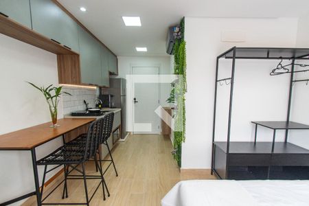 Sala/quarto de kitnet/studio para alugar com 1 quarto, 20m² em Ipiranga, São Paulo