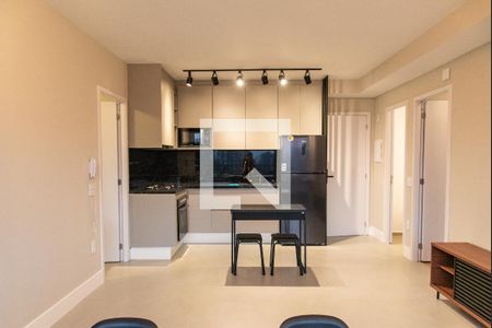 Sala/cozinha de apartamento para alugar com 2 quartos, 69m² em Vila Mariana, São Paulo