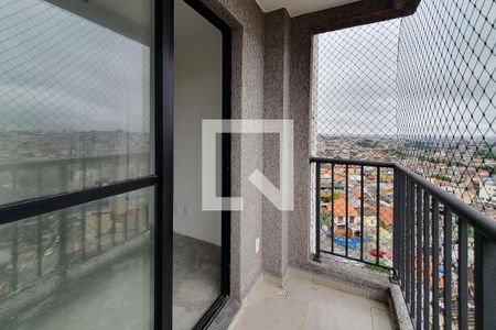 Varanda da Sala de apartamento para alugar com 2 quartos, 45m² em Taboão, São Bernardo do Campo