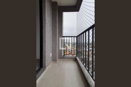 Varanda da Sala de apartamento para alugar com 2 quartos, 45m² em Taboão, São Bernardo do Campo
