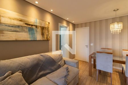 Sala de apartamento para alugar com 2 quartos, 52m² em Vila Augusta, Guarulhos