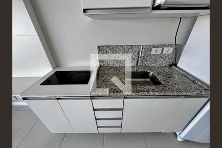 Sala/Quarto/Cozinha de apartamento à venda com 1 quarto, 37m² em Campo Belo, São Paulo
