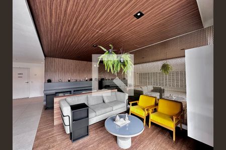 Apartamento à venda com 37m², 1 quarto e 1 vaga Apartamento à venda com 37m², 1 quarto e 1 vagaHall Social Bloco