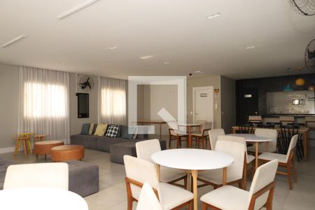 Apartamento à venda com 41m², 2 quartos e sem vagaÁrea comum - Salão de festas