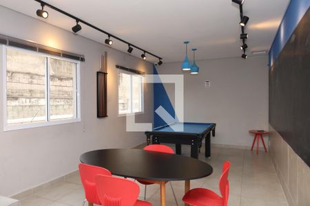 Apartamento à venda com 41m², 2 quartos e sem vagaÁrea comum - Sala de jogos