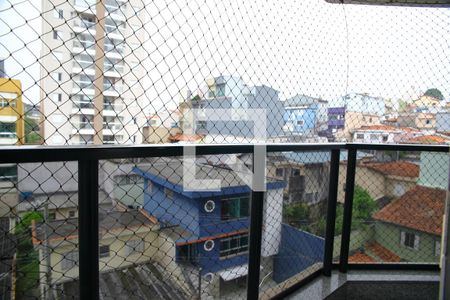 Varanda Sala de apartamento à venda com 4 quartos, 124m² em Centro, São Bernardo do Campo