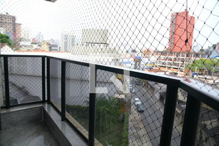 Varanda Sala de apartamento à venda com 4 quartos, 124m² em Centro, São Bernardo do Campo