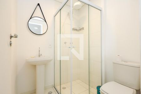 Studio para alugar com 32m², 1 quarto e sem vaga Studio para alugar com 32m², 1 quarto e sem vagaBanheiro