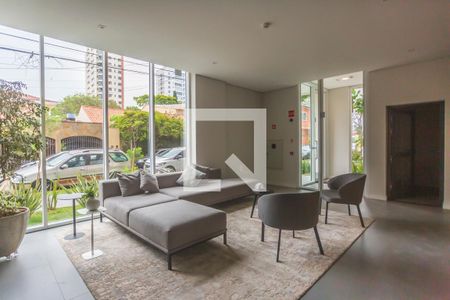 Apartamento à venda com 29m², 1 quarto e sem vaga Apartamento à venda com 29m², 1 quarto e sem vagaHall social