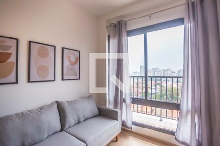 Sala de apartamento à venda com 1 quarto, 29m² em Mirandópolis, São Paulo