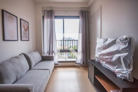 Sala de apartamento à venda com 1 quarto, 29m² em Mirandópolis, São Paulo