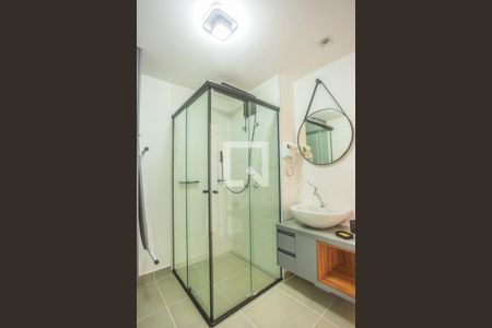 Banheiro de apartamento à venda com 1 quarto, 29m² em Mirandópolis, São Paulo