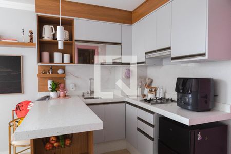 Studio à venda com 28m², 1 quarto e sem vagaCozinha/Studio