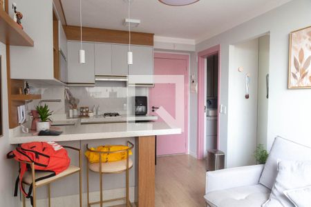 Studio à venda com 28m², 1 quarto e sem vagaCozinha/Studio