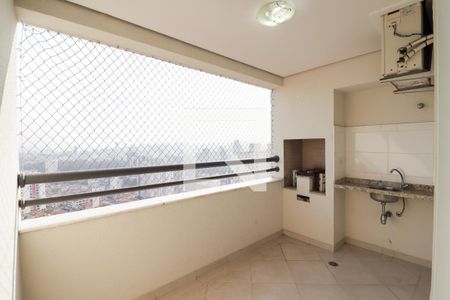 Varanda da Sala de apartamento para alugar com 3 quartos, 135m² em Vila Dom Pedro Ii, São Paulo