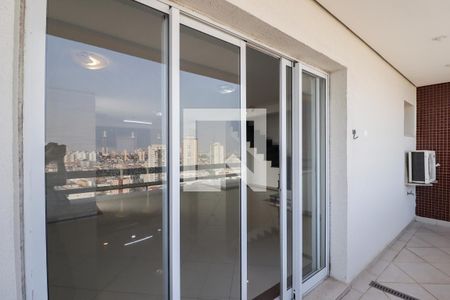 Varanda da Sala de apartamento para alugar com 3 quartos, 135m² em Vila Dom Pedro Ii, São Paulo