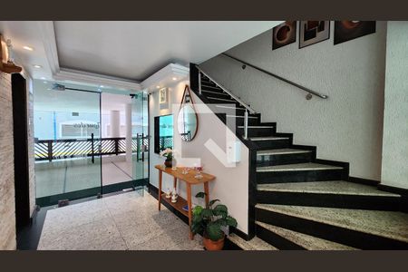 Hall de entrada de apartamento para alugar com 1 quarto, 25m² em Boqueirão, Santos
