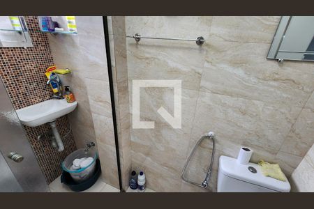 Banheiro de apartamento para alugar com 1 quarto, 25m² em Boqueirão, Santos