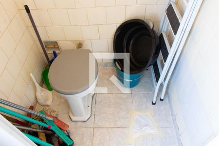 Apartamento à venda com 119m², 4 quartos e sem vagaBANHEIRO DA ÁREA DE SERVIÇO