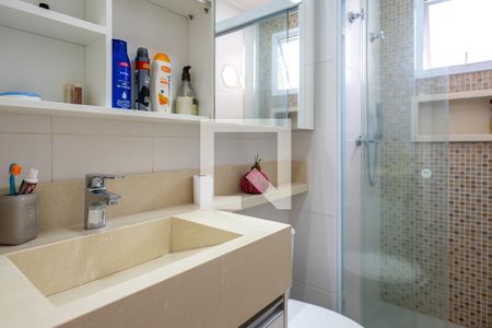 Apartamento à venda com 67m², 2 quartos e 1 vagaBanheiro da Suíte