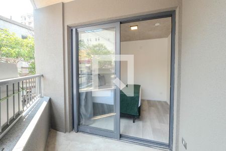 Apartamento para alugar com 38m², 1 quarto e sem vagaSacada