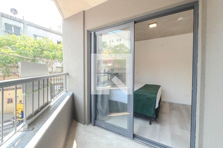 Apartamento para alugar com 38m², 1 quarto e sem vagaSacada