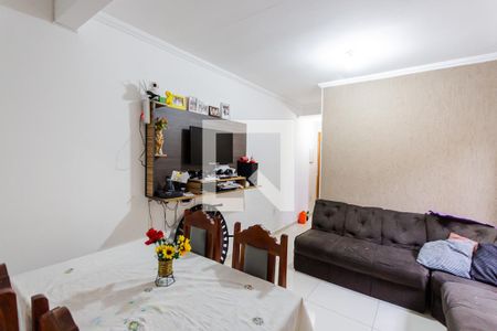 Sala de apartamento à venda com 2 quartos, 50m² em Parque das Nações, Santo André
