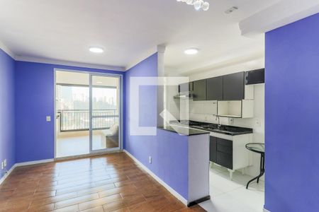 Sala de apartamento para alugar com 2 quartos, 68m² em Santo Amaro, São Paulo
