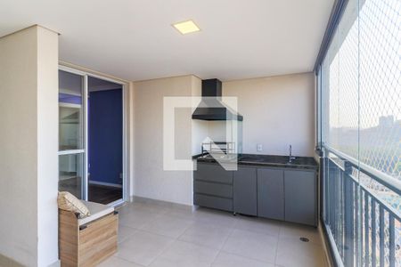 Varanda Gourmet de apartamento para alugar com 2 quartos, 68m² em Santo Amaro, São Paulo