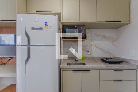 Cozinha de kitnet/studio à venda com 1 quarto, 22m² em Vila Mariana, São Paulo