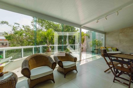 Varanda de apartamento à venda com 3 quartos, 261m² em Recreio dos Bandeirantes, Rio de Janeiro