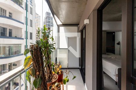 Apartamento para alugar com 45m², 1 quarto e sem vagaVaranda Sala/Quarto