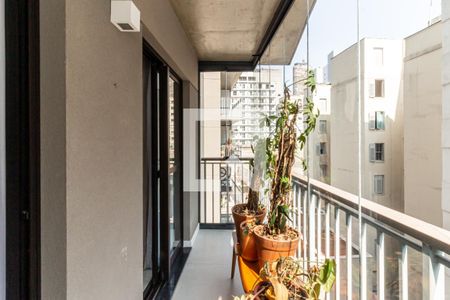 Apartamento para alugar com 45m², 1 quarto e sem vagaVaranda Sala/Quarto