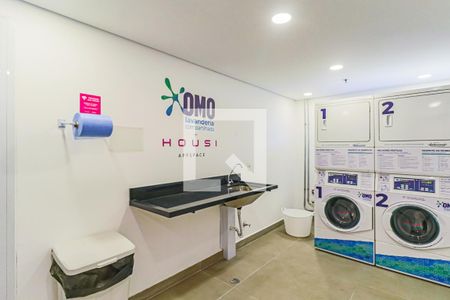 Apartamento para alugar com 25m², 0 quarto e sem vaga Apartamento para alugar com 25m², 0 quarto e sem vagaÁrea comum - Lavanderia