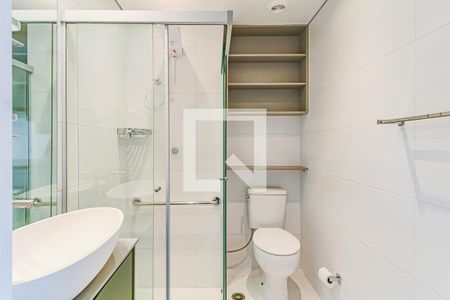 Apartamento para alugar com 25m², 0 quarto e sem vaga Apartamento para alugar com 25m², 0 quarto e sem vagaBanheiro
