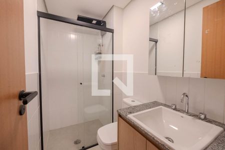 Studio para alugar com 25m², 1 quarto e sem vaga Studio para alugar com 25m², 1 quarto e sem vagaBanheiro