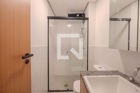 Studio para alugar com 25m², 1 quarto e sem vaga Studio para alugar com 25m², 1 quarto e sem vagaBanheiro