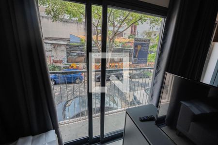 Studio para alugar com 25m², 1 quarto e sem vaga Studio para alugar com 25m², 1 quarto e sem vagaplaquinha
